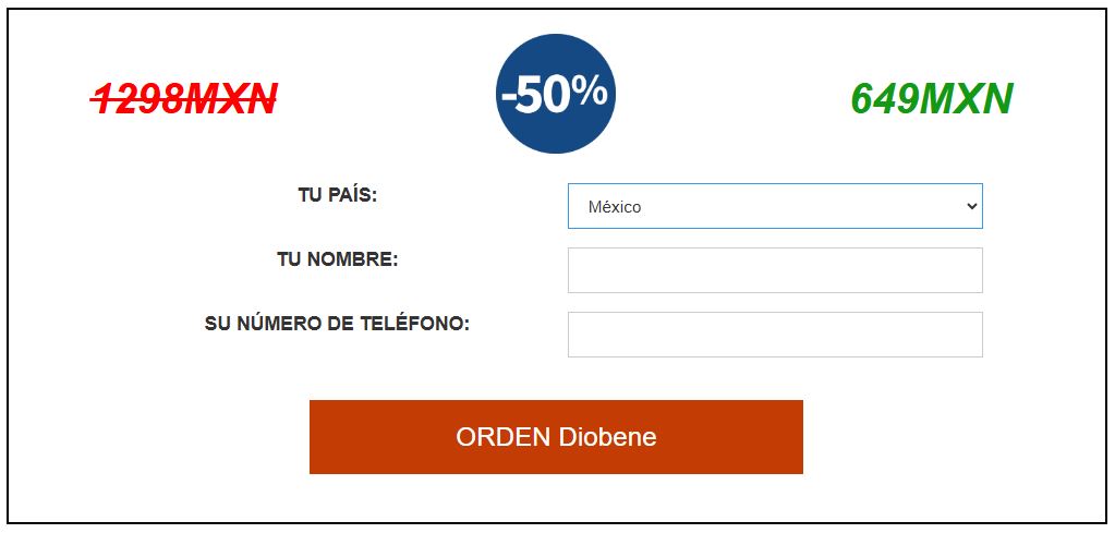 para que sirve diobene