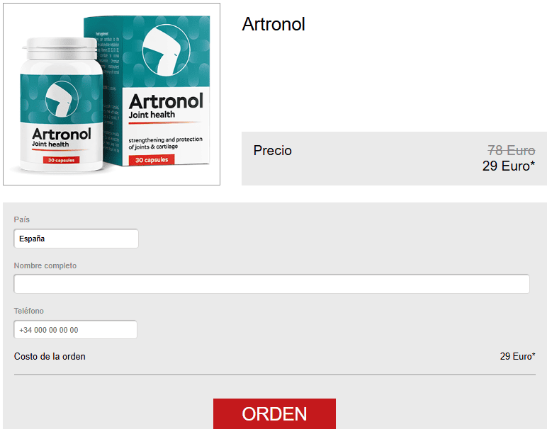 Artronol precio