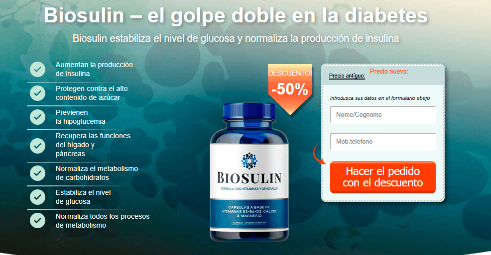 Biosulin Cápsulas