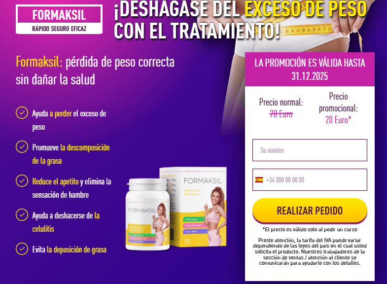 Formaksil Opiniones, Beneficios y Precio