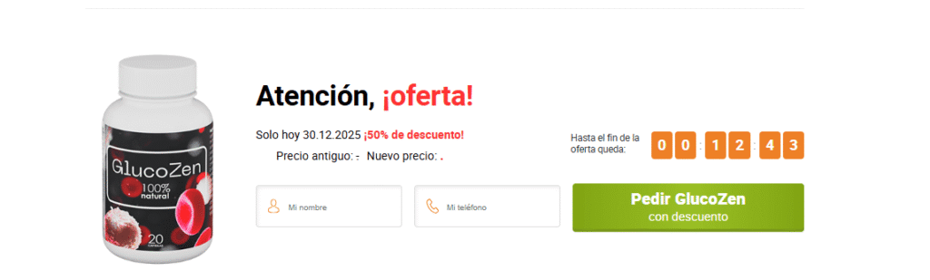 GlucoZen Cápsulas para la Diabetes