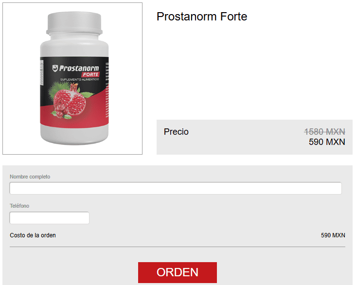 Prostanorm Forte Cápsulas