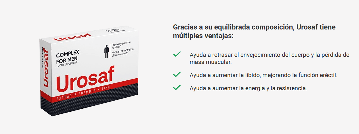 Urosaf cápsulas