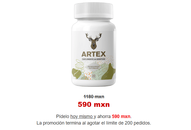 Artex Cápsulas Compra en México