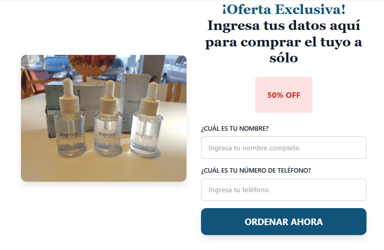 Bioshock serum precio Argentina