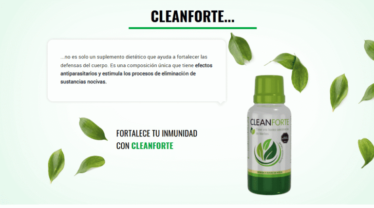 CleanForte beneficios y efectos