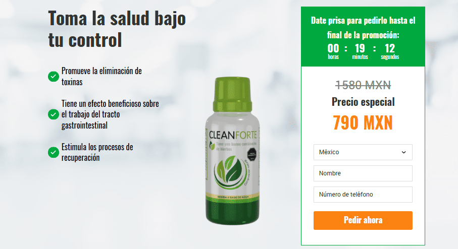 CleanForte gotas antiparásitos