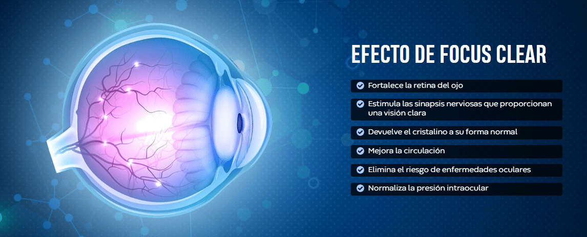 Focus Clear gotas visión Colombia