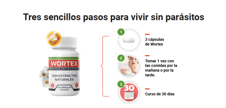 Wortex Cápsulas para Parásitos